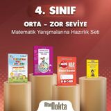 Altın Nokta Yayınevi 4. SINIF KANGURU - OLİMPİYAT SETİ ORTA-ZOR