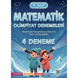 Altın Nokta Yayınevi 4. Sınıf Matematik Olimpiyat Denemeleri 4 Deneme Sınav Bilgisi ile Hazırlık
