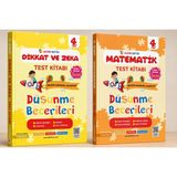 Altın Nokta Yayınevi Altın Nokta Yayınları 4. Sınıf Altın Beyin Dikkat ve Zeka Kitabı ile Matematik Test Kitabı Seti (2 Kitap)