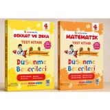 Altın Nokta Yayınları 4. Sınıf Altın Beyin Dikkat Ve Zeka Kitabı ile Matematik Test Kitabı Seti (2 Kitap)