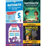 Altın Nokta Yayınları 5.Sınıf Bilsem-Kanguru-Olimpiyat Sınavlarına Hazırlık Seti(4 Kitap)
