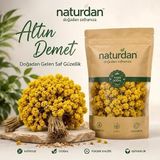Altın Otu Demet 1000g | %100 Doğal ve Katkısız: Renklendirici, koruyucu veya yapay katkı maddesi içermez.