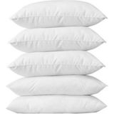 Altın Pamuk 50X70 700GR Antialerjik Boncuk Silikon Yastık 5'li - 50 x 70 cm - Beyaz