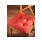 Altın Pamuk Gold Pofidik Kiremit Özel Dikişli Bağcıklı 40x40 cm Sandalye Minderi