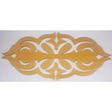 Altın Pleksi Dekoratif Süs 205x90 mm 6'lı Paket, Altın Ayna, Mobilya, Kapı ve Duvar Süsü
