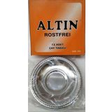 Altın Rostfrei 12 Adet Çelik Çay Tabağı