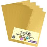 Altın Sarı 50X70 Metalik Aynalı Fon Kartonu 5 Adet 1 Paket Artlantis Aynalı Metalik Fon Kartonu - 41 Delft Blue