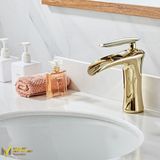 Altın Şelale Kısa Lavabo Bataryası