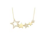 Altın Sepeti Kutup Yıldızı Kolye