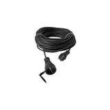 Altın Siyah 50 Metre Kablolu Seyyar Uzatma Kablosu 3x2.5 Mm Ttr Kablolu Kauçuk Dişi Erkek Fişli