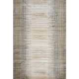 Altın Soyut Modern Geometrik Etnik Eskitme Desenli Boho Makinada Yıkanabilir Hafif Hav Toz Vermez Leke Tutmaz Kaymaz Taban Dijital Makine Baskı Halı Oturma Odası Salon Yolluk Koridor Mutfak Halısı
