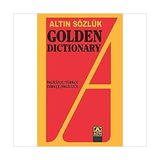 Altın Sözlük Golden Dictionary Ingilizce - Türkçe Türkçe - Ingilizcer 9789754056709