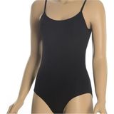 Altınay Kadın Siyah Ip Askılı Çıtçıtlı Body - XL