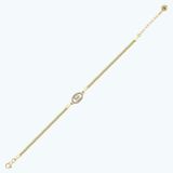 Altınbaş BLKIC046-25243 Altın Baget Bileklik