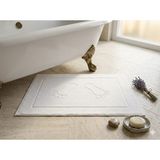 Altınbaşak (1 Adet) 50X70CM. Büyük Lüks Ayak Havlusu, Ayak Paspası, Havlu Paspas, Banyo ve Lavabo Paspası - 50 x 70 cm - Beyaz