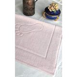 Altınbaşak (1 Adet) 50X70CM. Büyük Lüks Ayak Havlusu, Ayak Paspası, Havlu Paspas, Banyo ve Lavabo Paspası - 50 x 70 cm - Pembe