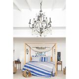 Altınbaşak % 100 Pamuk Creaforce Ranforce Tek Kişilik Nevresim Takımı Nemesıs Moonlit (Havlu Hediyeli ) - 160 x 220 cm - Mavi - Gri