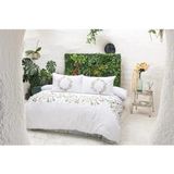 Altınbaşak % 100 Pamuk Elias Marble Çift Kişilik Nevresim Takımı - 200 x 220 cm - Açık Bej