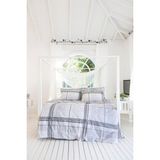 Altınbaşak % 100 Pamuk Foster Shadows Tek Kişilik Nevresim Takımı (Havlu Hediyeli) - 160 x 220 cm - Gri