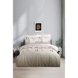 Altınbaşak %100 Pamuk/Cotton Çift Kişilik Modern Desenli Nevresim Takımı Clara Pebble - Renkli - 200 x 220 cm