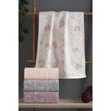 Altınbaşak (4.lü Kutulu Set) Aron Premium Bambu 50X90CM. Çeyizlik Süper Soft El Yüz Havlusu (%40 Bambu) - 50 x 90 cm - 001-Renkli