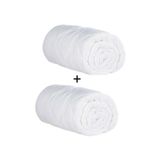 Altınbaşak Beyaz Tek Kişilik Microfiber Yorgan