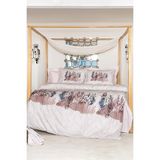 Altınbaşak Çift Kişilik % 100 Pamuk Complete Set Kapitoneli Nevresim Takımı Anitta Anew - 200 x 220 cm - Açık Pembe