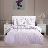 Altınbaşak Dijital Baskı Teknolojisiyle %100 Cotton Çift Kişilik Lüks Nevresim Takımı 2026 Sezon - Lila - 200 x 220 cm