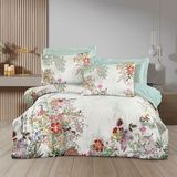 Altınbaşak Dijital Baskı Teknolojisiyle %100 Cotton Çift Kişilik Lüks Nevresim Takımı 2026 Sezon - Mint Yeşili - 200 x 220 cm