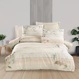 Altınbaşak Dijital Baskı Teknolojisiyle %100 Cotton Çift Kişilik Lüks Nevresim Takımı 2026 Sezon - Sarı - 200 x 220 cm