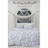 Altınbaşak Fortuna Marble Çift Kişilik Nevresim Takımı - 200 x 220 cm - Beyaz