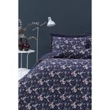 Altınbaşak Ginata Tek Kişilik Biyeli Ranforce Nevresim Takımı - Renkli - 160 x 220 cm