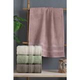 Altınbaşak Jakarlı 4´lü 50X90 El Havlusu Nori - Renkli - 50 x 70 cm