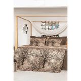 Altınbaşak Kora Core Çift Kişilik Pamuk Pandora Nevresim Takımı - 200 x 220 cm - Beyaz
