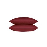 Altınbaşak Linestyle 2'li Yastık Kılıfı %100 Pamuk Saten Bordo 50x70 Bordo