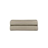 Altınbaşak Linestyle Çift Kişilik %100 Pamuk Saten Lastikli Çarşaf 160x200+35 cm Bej