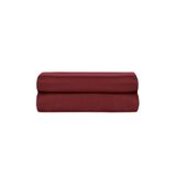 Altınbaşak Linestyle Çift Kişilik %100 Pamuk Saten Lastikli Çarşaf 160x200+35 cm Bordo