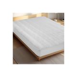 Altınbaşak Luna Kapitone Sıvı Geçirmez Fitted Alez 120x200 cm Beyaz
