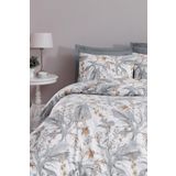 Altınbaşak Luxart Amy Coin 200x220 cm Gri Çift Kişilik Pamuklu Nevresim Takımı