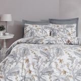 Altınbaşak Luxart Amy Coin Çift Kişilik Pamuklu Nevresim Takımı - 200 x 220 cm - Gri
