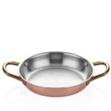Altınbaşak Multi Metal 22 cm Bakır Yumurta Sahanı