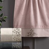 Altınbaşak Noble Bambu Nakışlı El Havlusu 4'lü - 50*90CM - 50 x 90 cm - Çok Renkli