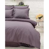 Altınbaşak Poplin Tek Kişilik Nevresim Takımı Infınıty Berry - Mürdüm - 160 x 220 cm