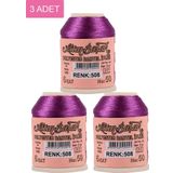Altınbaşak Royaleks No: 508 3 Adet 20 gr Oya ve Dantel İpi