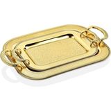 Altınbaşak sırma Tepsi Gold Renk 2'li Set