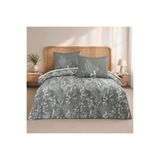 ALTINBAŞAK TEKSTİL Inverno Çift Kişilik %100 Pamuk Ranforce Nevresim Takımı Gri 57 Tel (4 Parça) 200x220 Gri