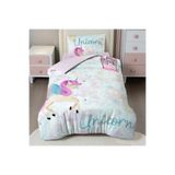Altınbaşak Unicornland Tek Kişilik %100 Pamuk Ranforce Nevresim Takımı Lila (3 Parça) 160x220 Lila