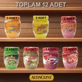 Altıncezve Granül Oralet 12'li Paket 300gr X 12 Adet Portakal,limon,kuşburnu,kivi,elma,nar,tarçın 300 G