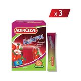 Altıncezve Kuşburnu Aromalı Tek Içimlik Içecek Tozu 40 x 1.5 gr - 3lü Paket - 180 gr