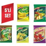 Altıncezve Muz + Elma + Kivi + Nane Limon + Kuşburnu Oralet 5 x 250 G